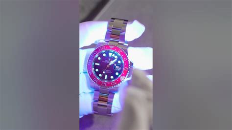 Rolex Pepsi UV light test 